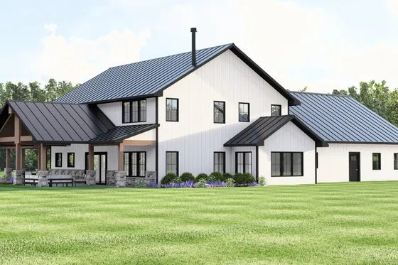 Barndominium Style House Plan - 3 Beds 3 Baths 2783 Sq/Ft