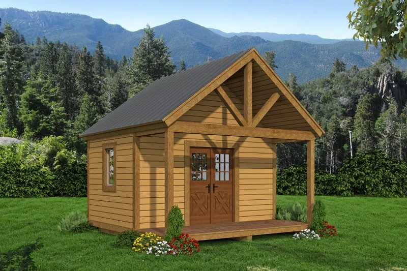 Кантри‑дом 20 м²