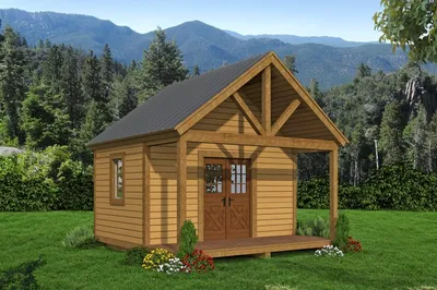 Кантри‑дом 20 м²