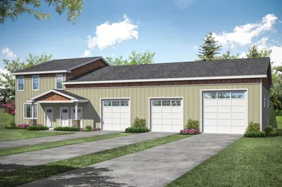 Country Style House Plan - 1 Beds 1 Baths 1578 Sq/Ft