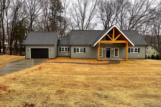 Country Style House Plan - 2 Beds 2 Baths 1650 Sq/Ft