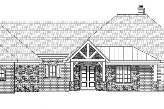 Country Style House Plan - 3 Beds 2.5 Baths 2775 Sq/Ft