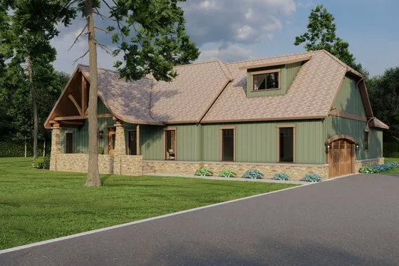 Country Style House Plan - 3 Beds 2 Baths 1982 Sq/Ft