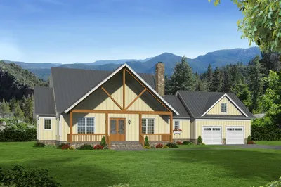 Country Style House Plan - 4 Beds 2.5 Baths 2700 Sq/Ft