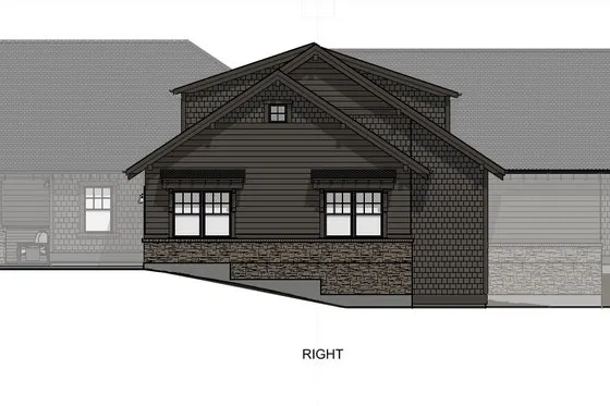 Craftsman Style House Plan - 2 Beds 2 Baths 2142 Sq/Ft