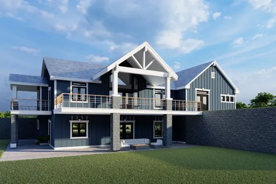 Craftsman Style House Plan - 3 Beds 2.5 Baths 2399 Sq/Ft
