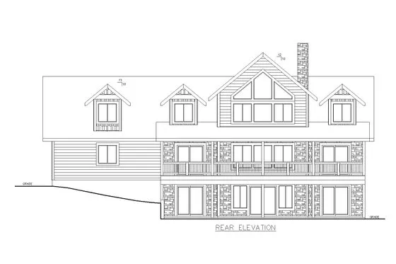 Craftsman Style House Plan - 3 Beds 2.5 Baths 2736 Sq/Ft