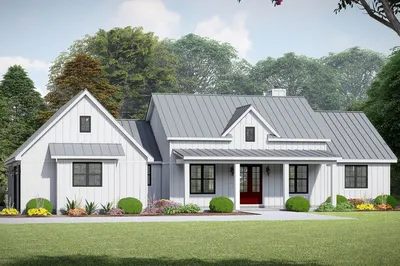 Farmhouse Style House Plan - 3 Beds 2.5 Baths 2395 Sq/Ft