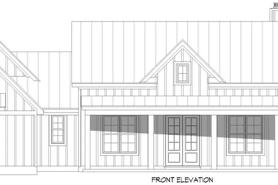 Farmhouse Style House Plan - 3 Beds 2.5 Baths 2397 Sq/Ft