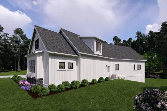 Modern Style House Plan - 3 Beds 2.5 Baths 2696 Sq/Ft
