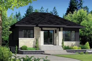 Одноэтажный ранчо‑дом 92 м² 2 спальни