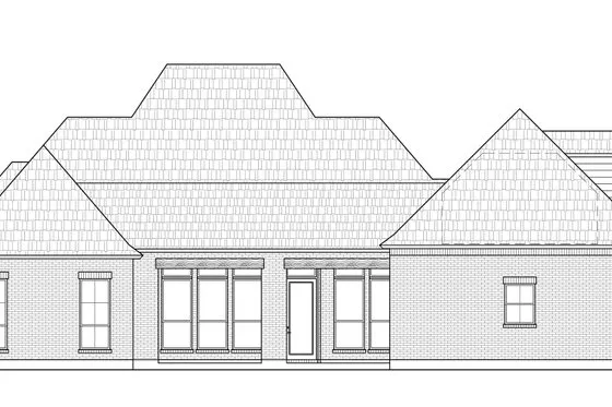 Southern Style House Plan - 4 Beds 4 Baths 2863 Sq/Ft
