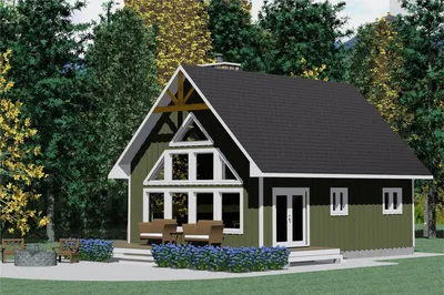 Традиционный дом 93 м², 3 спальни