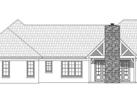 Traditional Style House Plan - 3 Beds 2.5 Baths 2816 Sq/Ft