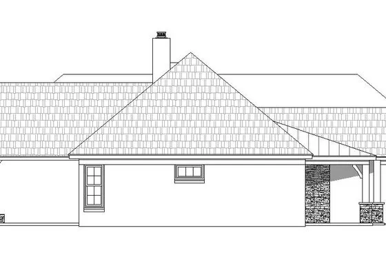 Traditional Style House Plan - 3 Beds 2.5 Baths 2816 Sq/Ft
