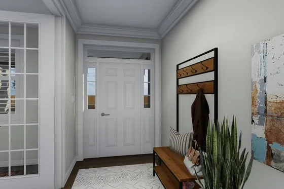 Traditional Style House Plan - 3 Beds 2 Baths 2085 Sq/Ft