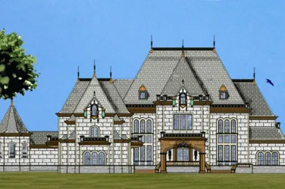 Особняк, 1264 м²