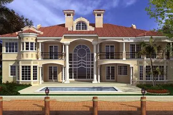 Особняк в средиземноморском стиле, 784 м²