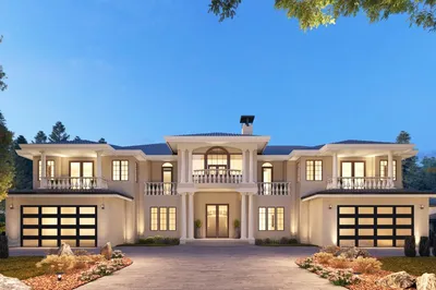 Особняк в средиземноморском стиле, 869 м²