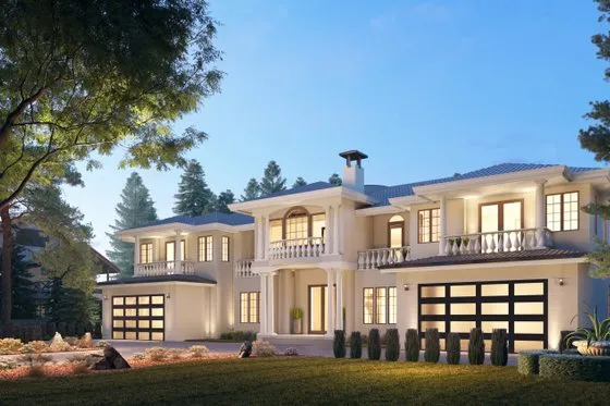 Особняк в средиземноморском стиле, 869 м²