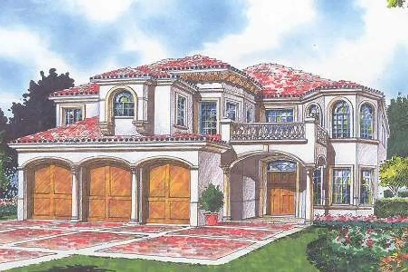 Вилла в средиземноморском стиле, 437 м²