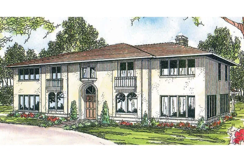 Вилла в средиземноморском стиле, 442 м²