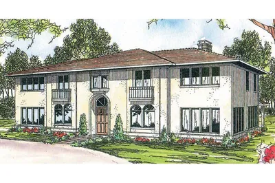 Вилла в средиземноморском стиле, 442 м²
