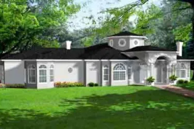 Вилла в средиземноморском стиле, 469 м²