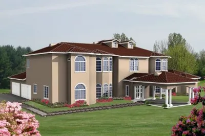 Вилла в средиземноморском стиле, 479 м²