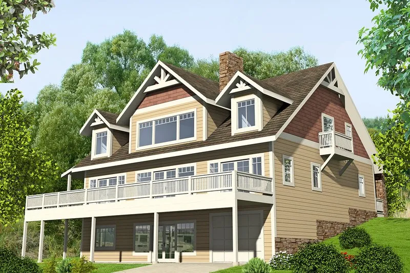 Вилла в стиле крафтсман, 433 м²