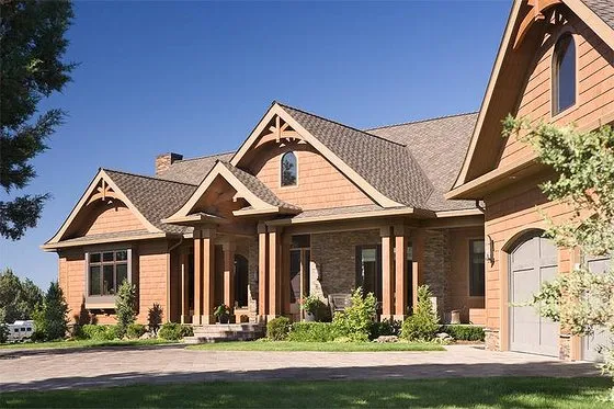 Вилла в стиле крафтсман, 489 м²