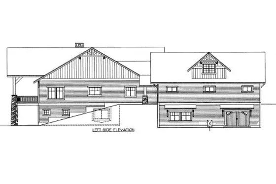 Вилла в стиле крафтсман, 493 м²