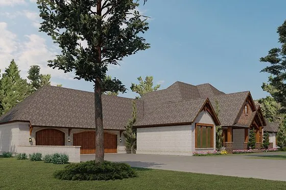 Вилла в стиле крафтсман, 496 м²