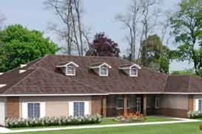Вилла в стиле ранчо, 459 м²